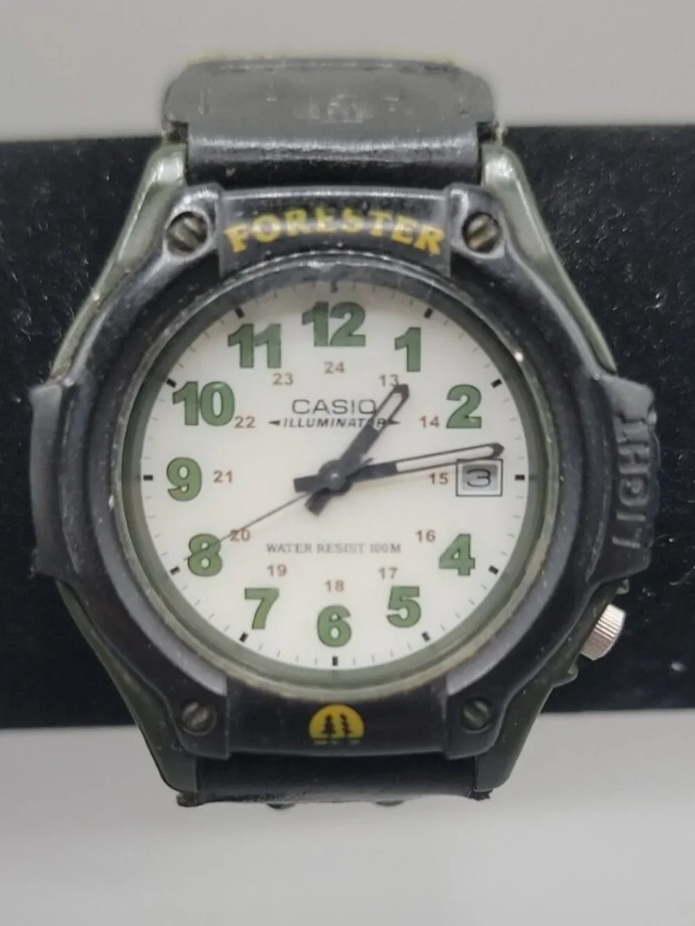 Casio Forester FT500WC-3BV Men's Analog Field Watch 41.5mm Green/Cream Dial 8